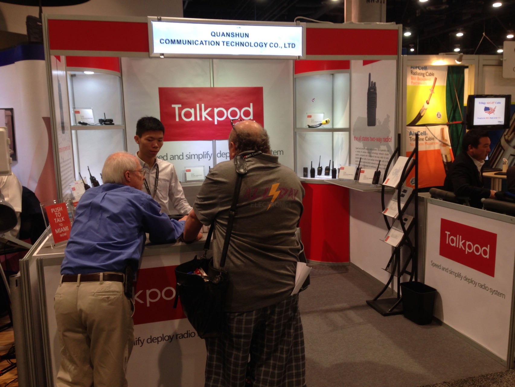 Talkpod's Breakthrough Debut at IWCE 2016: Unveiling the DMR D50 and POC Innovations