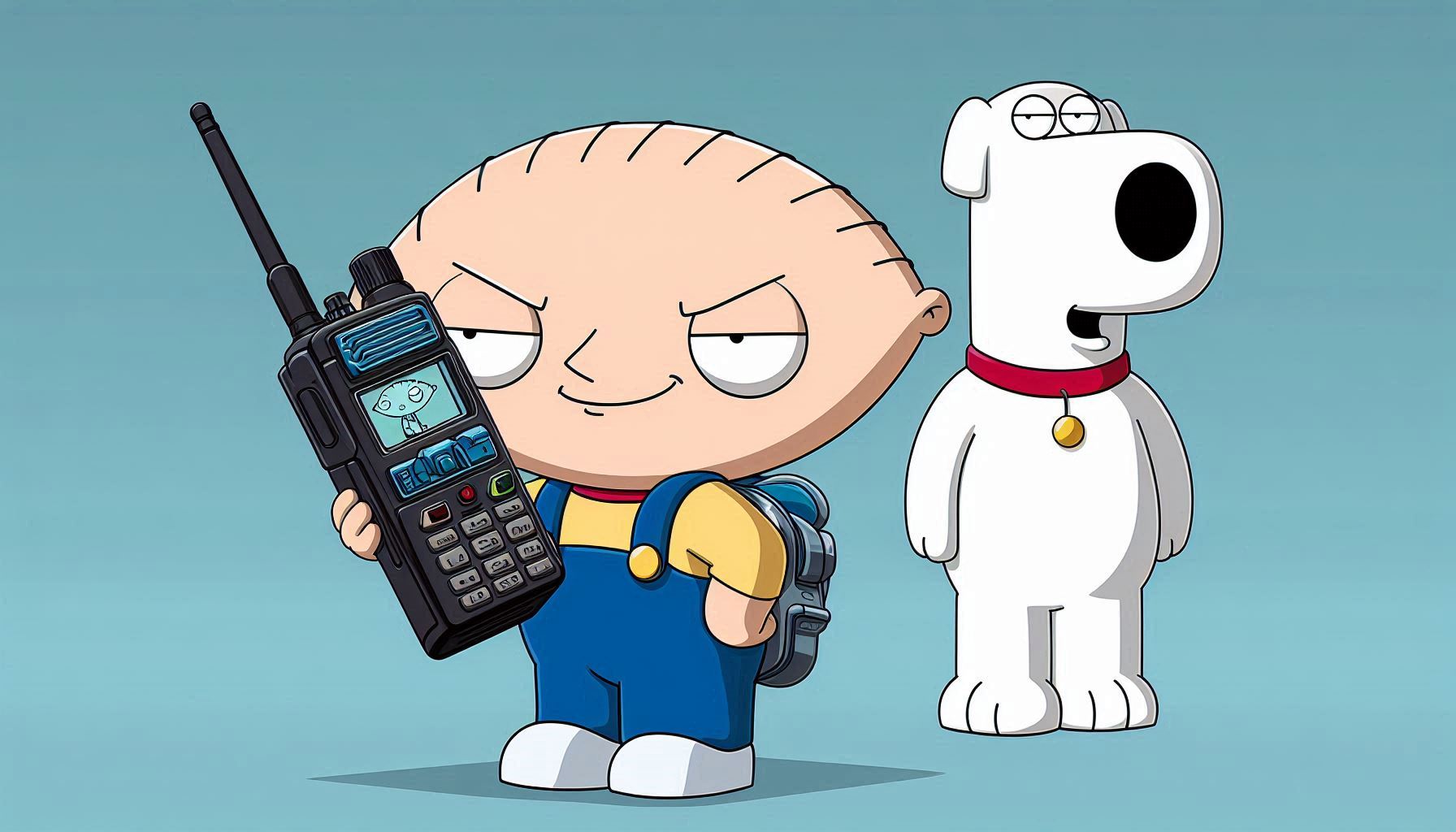 Stewie’s Walkie-Talkie Schemes: World Domination in Progress