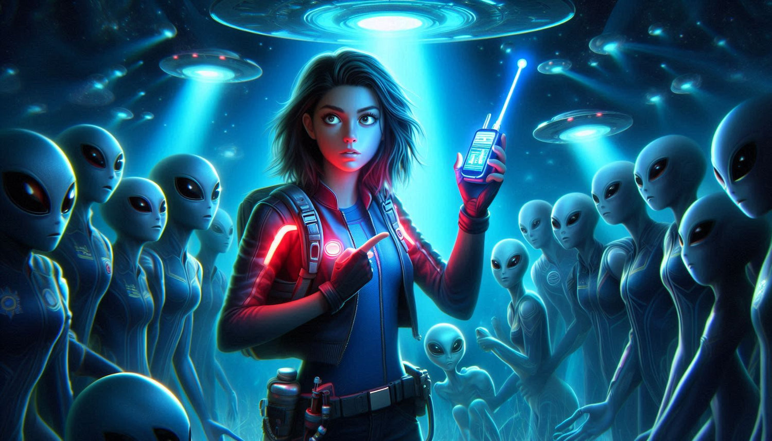 Summer Saves the Day: Walkie-Talkies and Alien Invasions