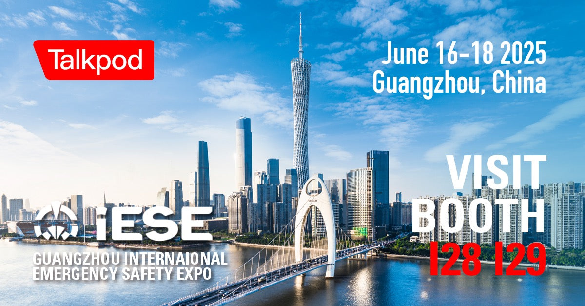 Talkpod to Showcase Advanced Emergency Communication Solutions at the iESE 2025