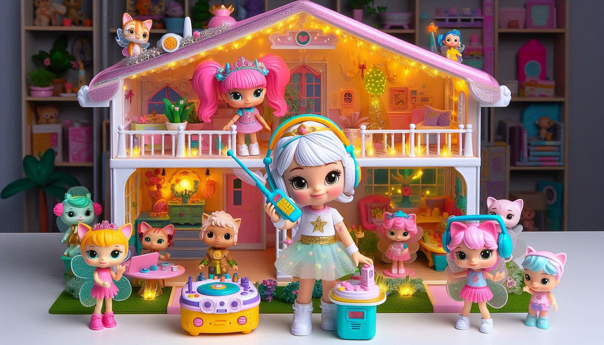 Joytoy Gabby's Dollhouse Adventureset - Conjunto de 5 peças