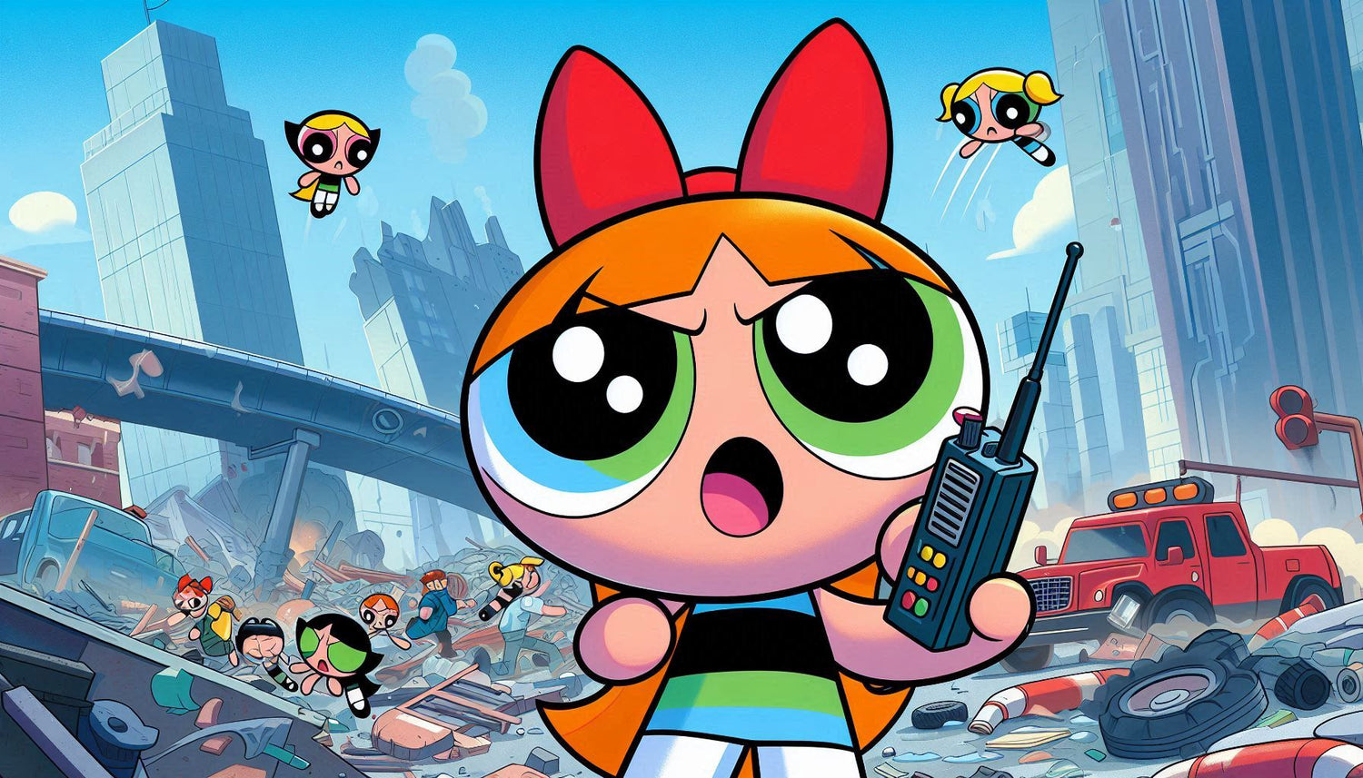 Buttercup’s Emergency Alerts: Walkie-Talkies to the Rescue