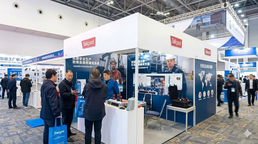 Talkpod Redefines Hazardous Zone Connectivity at the 2026 China (Jinan) International Chemical Industry Expo