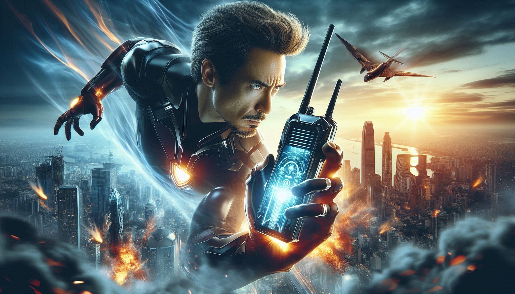 Walkie-Talkies in the Avengers' Arsenal”