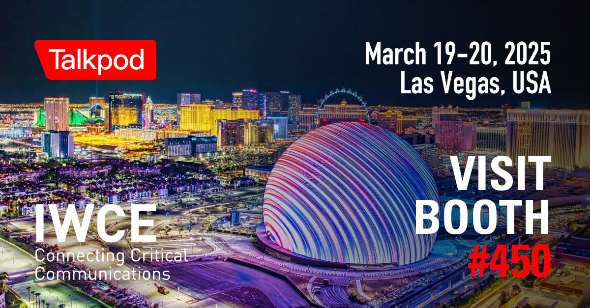 Talkpod to Showcase Latest Innovations at IWCE 2025