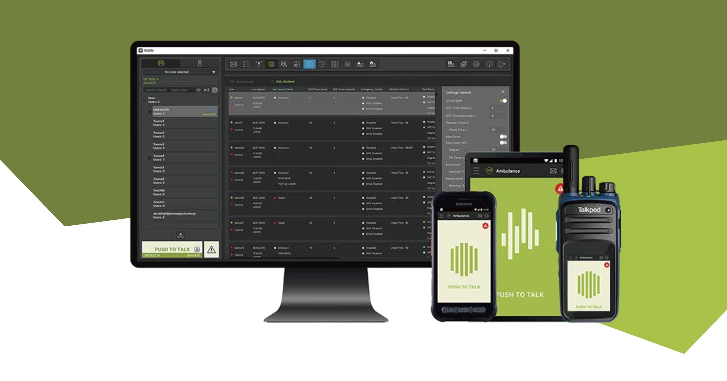 TASSTA - the most advantageous and technologically new software for mission critical communication