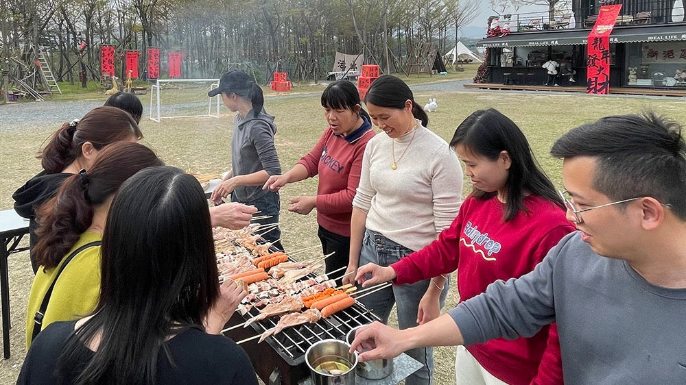 “Talkpod New Spring Family Day” BBQ Party in Quanzhou