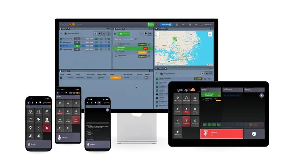 GroupTalk - the feature provides the equivalent service of a traditional two way radio