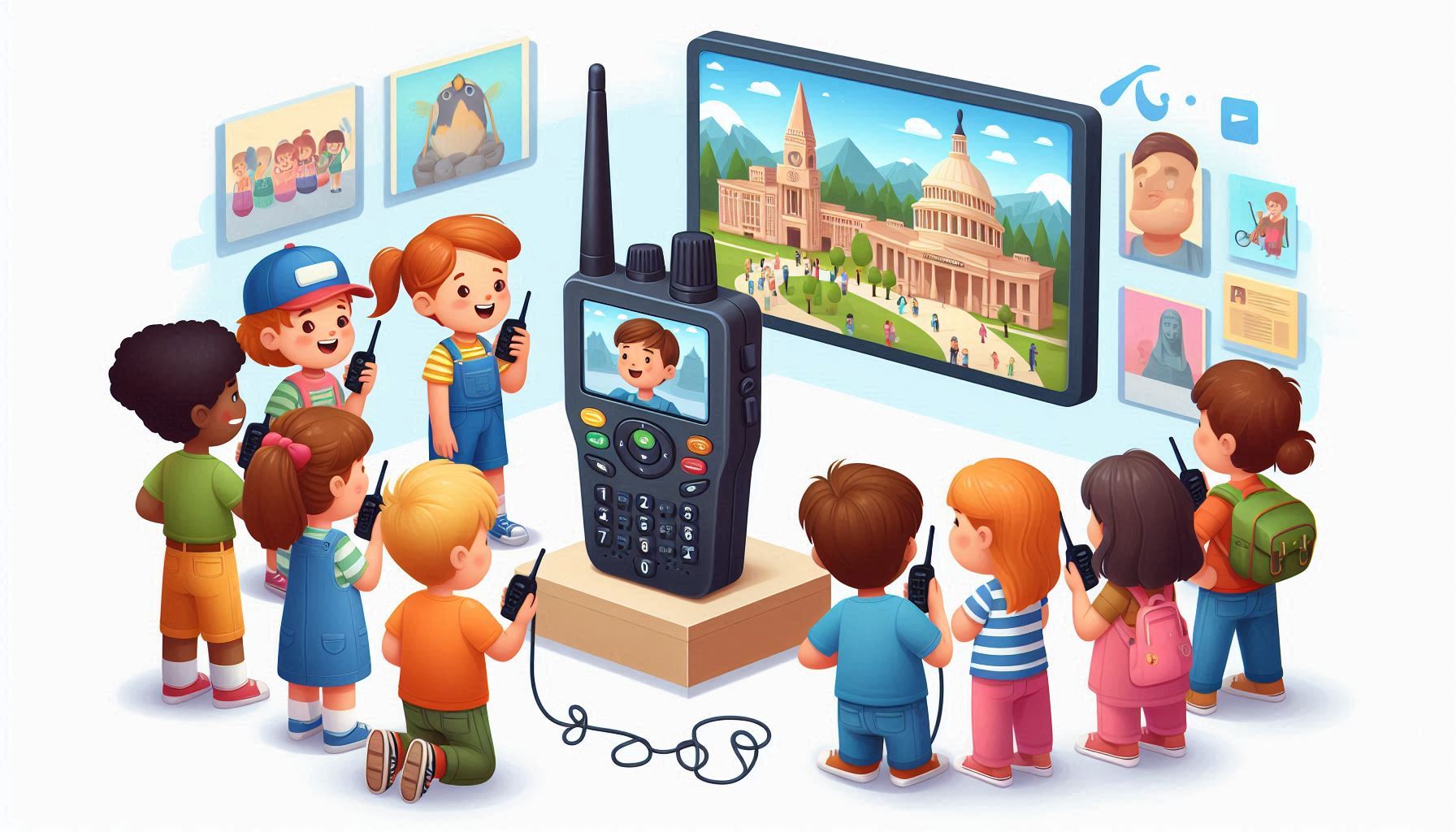 Harnessing the Power of Walkie-Talkies for Cross-Cultural Communication Among Children