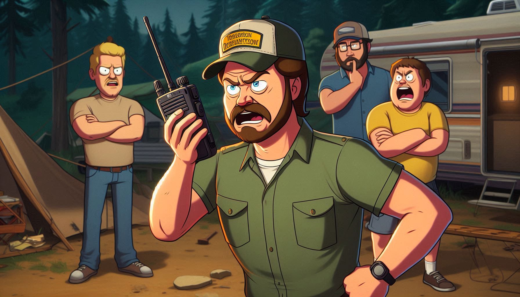 Randy’s Wilderness Adventure: Survival Tips with a Walkie-Talkie