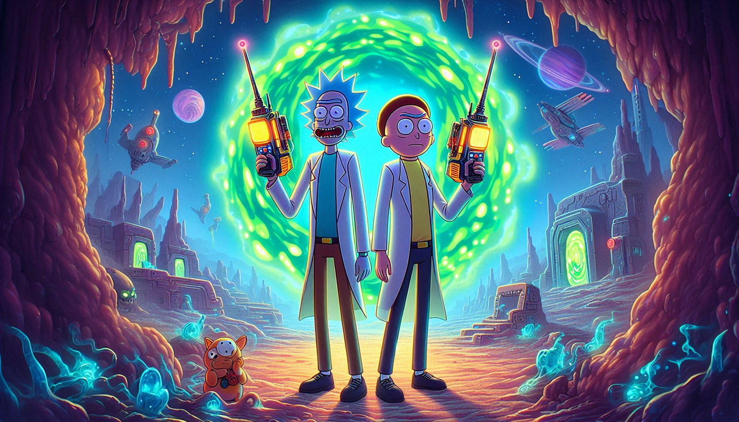 Rick’s Interdimensional Walkie-Talkie: Staying Connected Across Universes