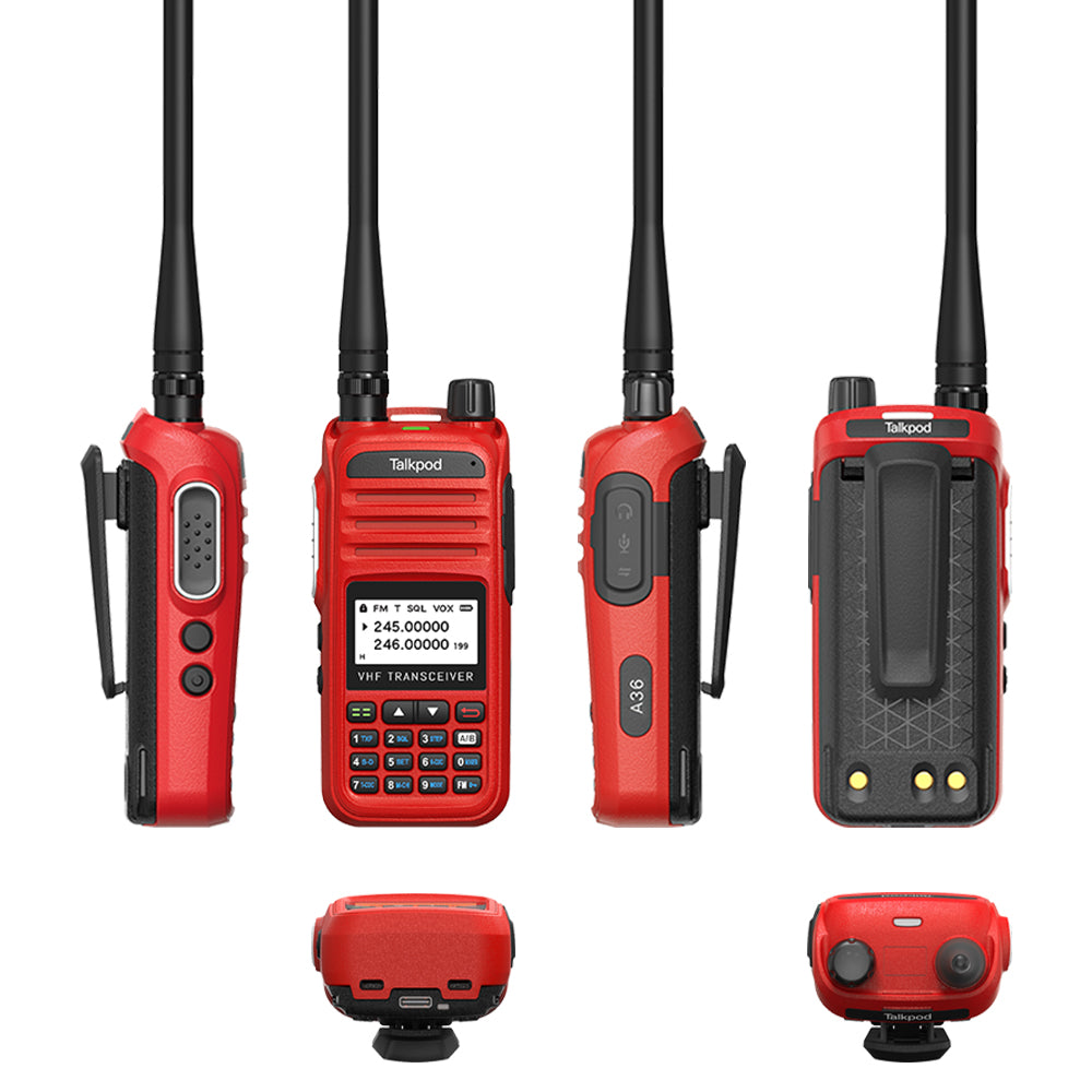 TALKPOD® A36CB 245-247 MHz VHF/FM TRANSCEIVER