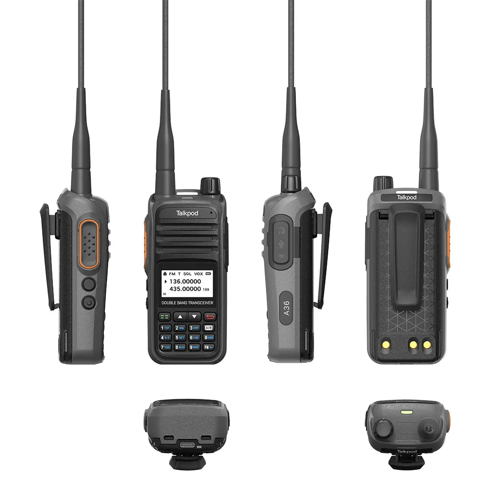 TALKPOD® A36 VHF/UHF DUAL BAND TRANSCEIVER