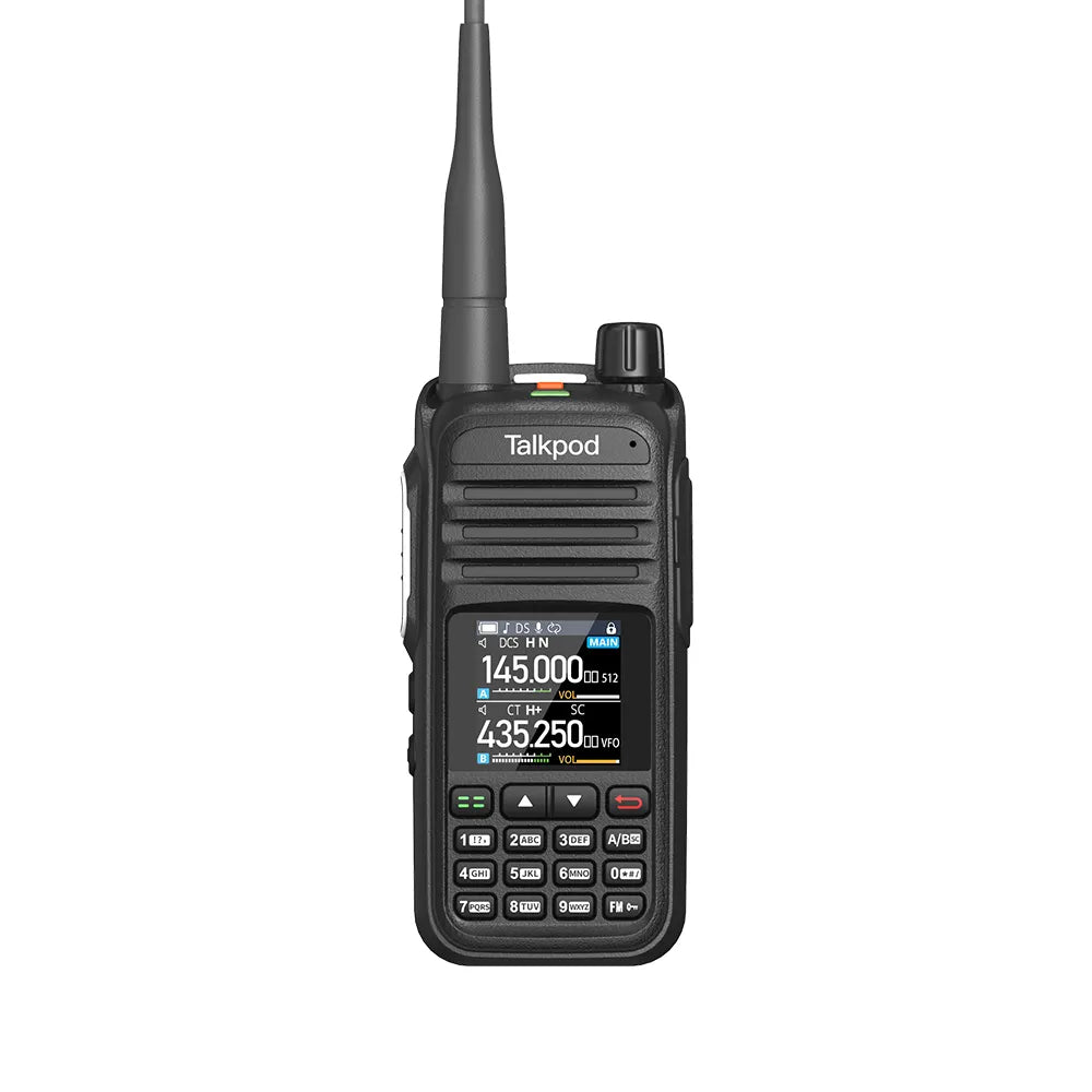 TALKPOD® A36PLUS MAX 8W 144 / 430 MHZ UHF/VHF HAM HAND HELD TRANSCEIVER