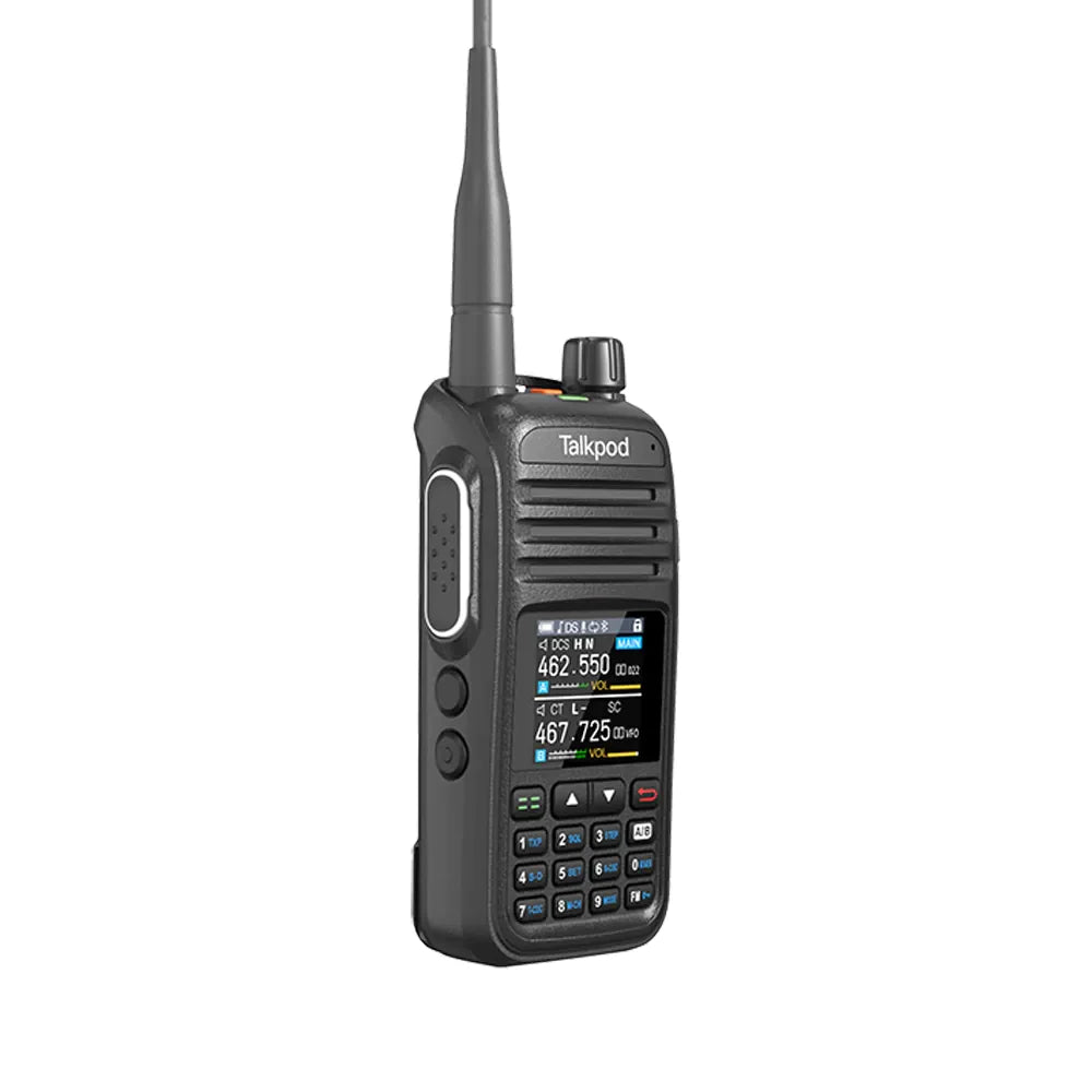 TALKPOD® A36PLUS GMRS AND VHF/UHF AIRBAND & FM BROADCAST RECEIVER