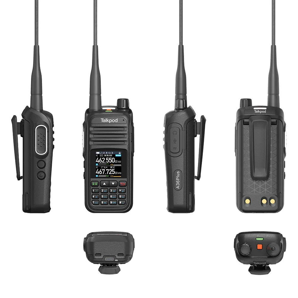 TALKPOD® A36PLUS HAM VHF/UHF DUAL-BAND FM TRANSCEIVER