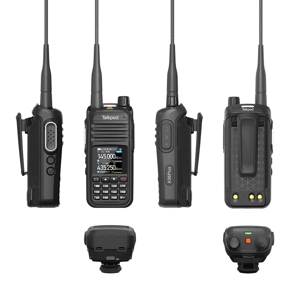 TALKPOD® A36PLUS MAX 8W 144 / 430 MHZ UHF/VHF HAM HAND HELD TRANSCEIVER