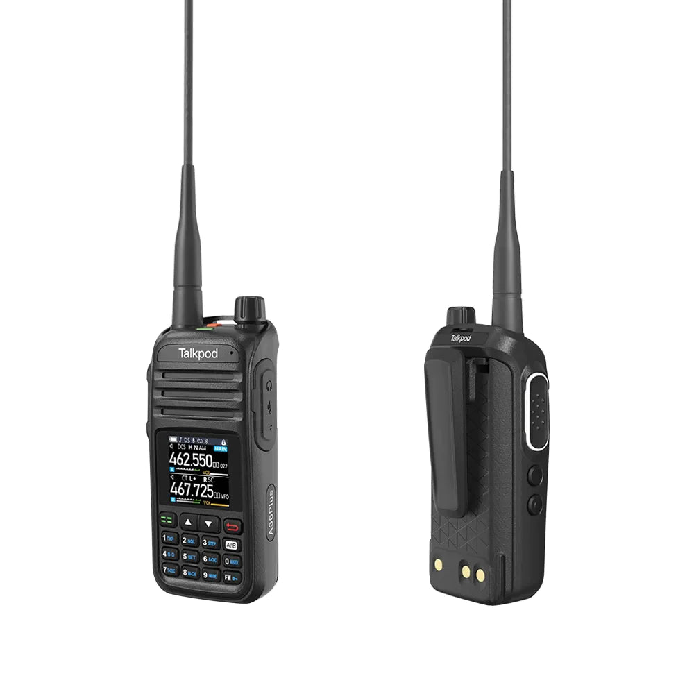 TALKPOD® A36PLUS GMRS AND VHF/UHF AIRBAND & FM BROADCAST RECEIVER