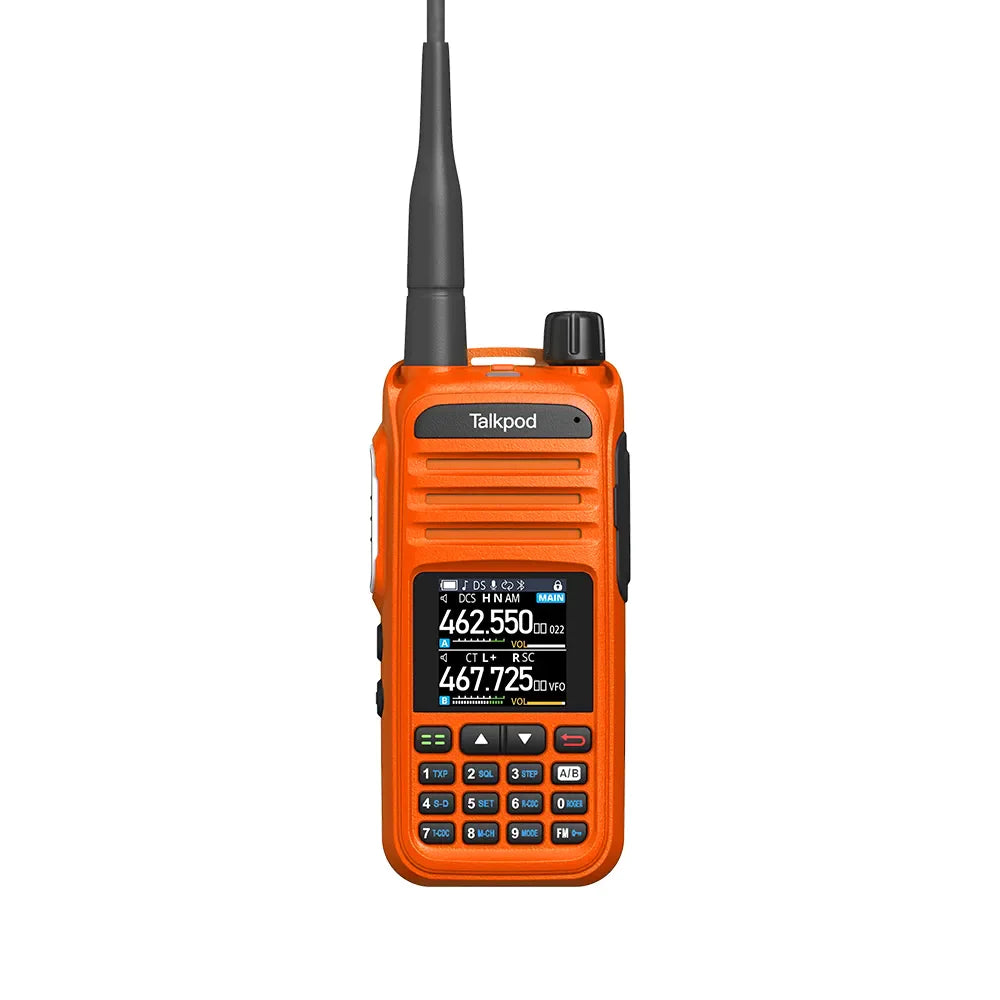 TALKPOD® A36PLUS GMRS AND VHF/UHF AIRBAND & FM BROADCAST RECEIVER