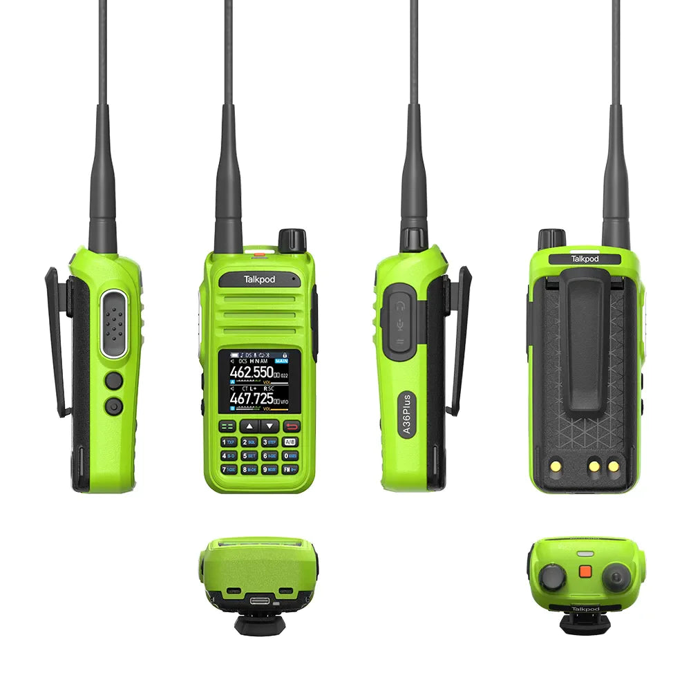 TALKPOD® A36PLUS GMRS AND VHF/UHF AIRBAND & FM BROADCAST RECEIVER