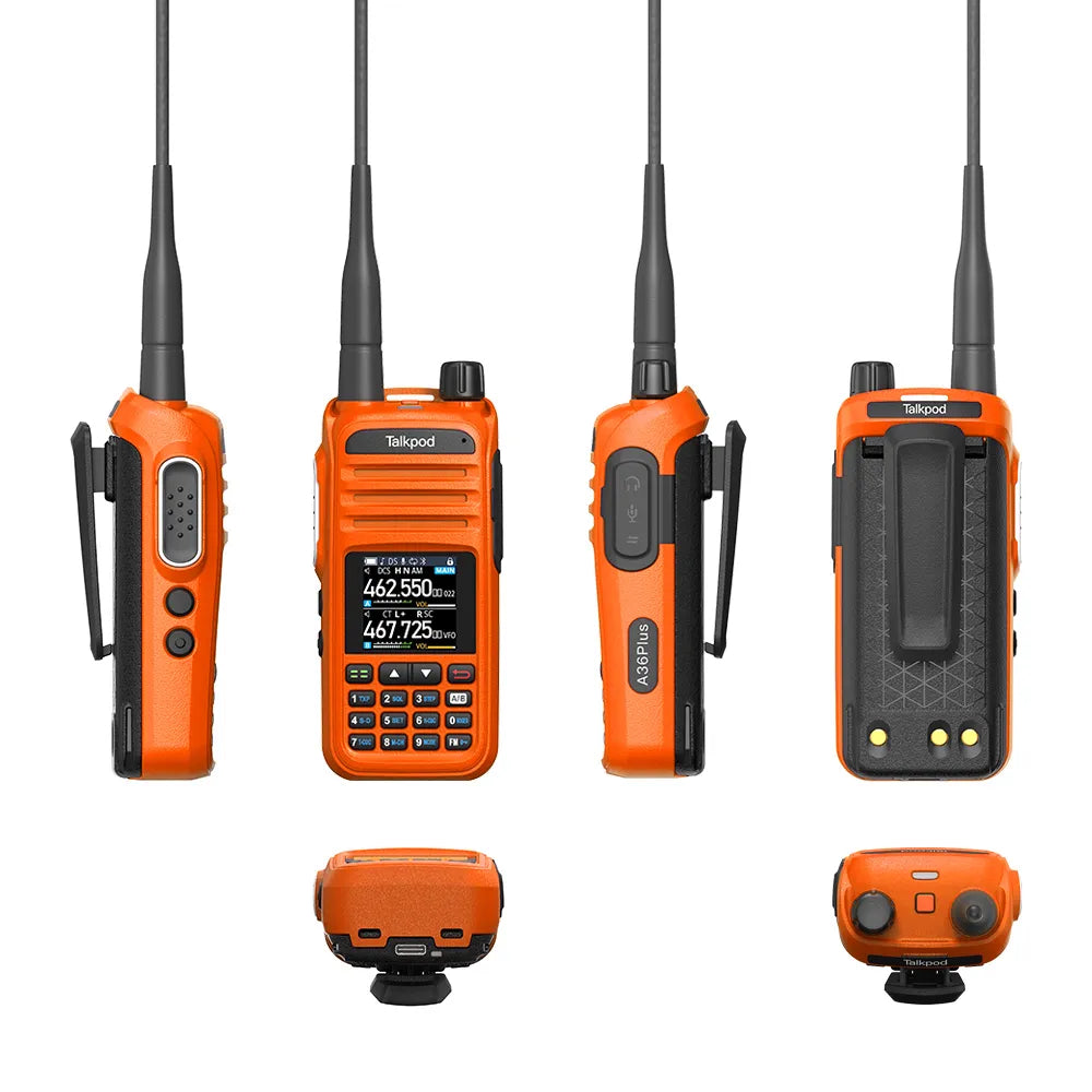 TALKPOD® A36PLUS HAM VHF/UHF DUAL-BAND FM TRANSCEIVER