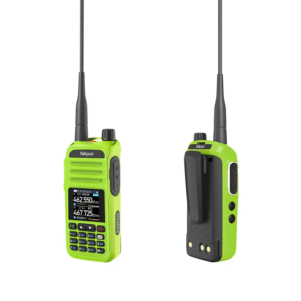 TALKPOD® A36PLUS GMRS AND VHF/UHF AIRBAND & FM BROADCAST RECEIVER