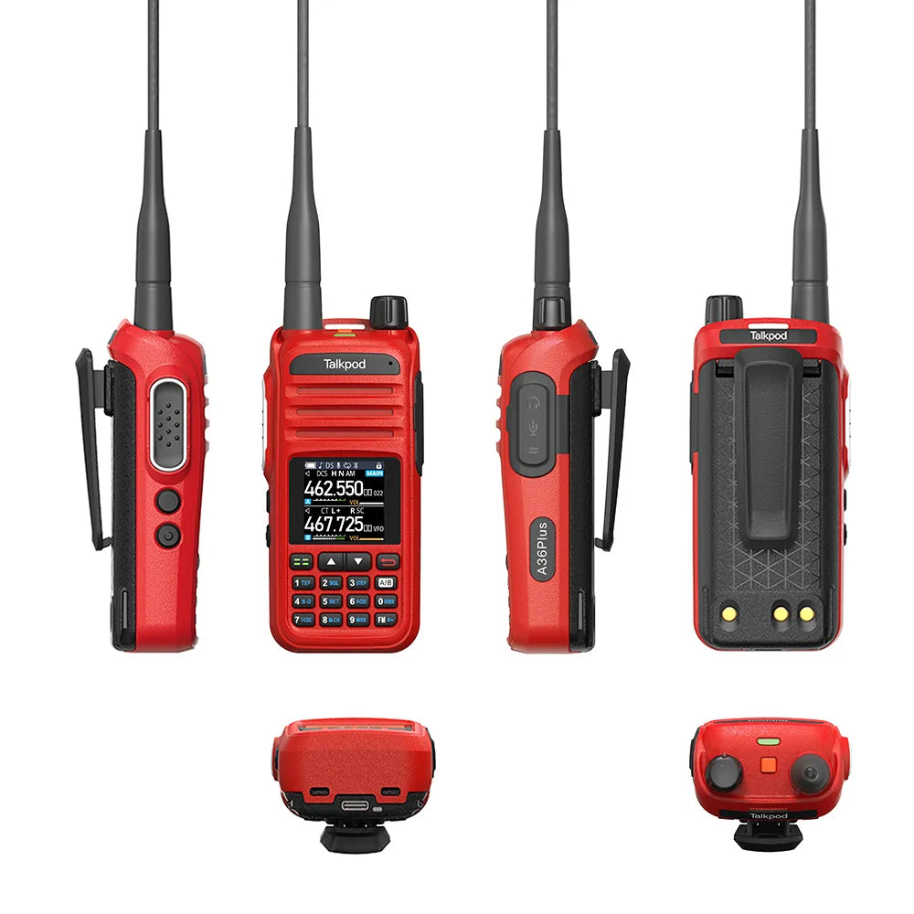 TALKPOD® A36PLUS HAM VHF/UHF DUAL-BAND FM TRANSCEIVER