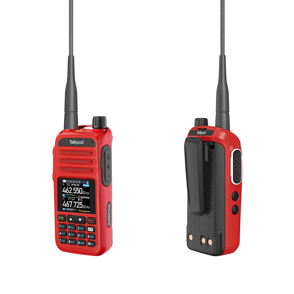 TALKPOD® A36PLUS HAM VHF/UHF DUAL-BAND FM TRANSCEIVER