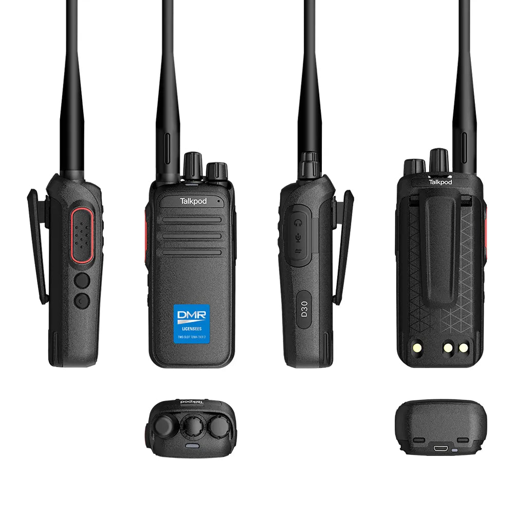 TALKPOD® D30 VHF DMR LITE DIGITAL PORTABLE RADIO