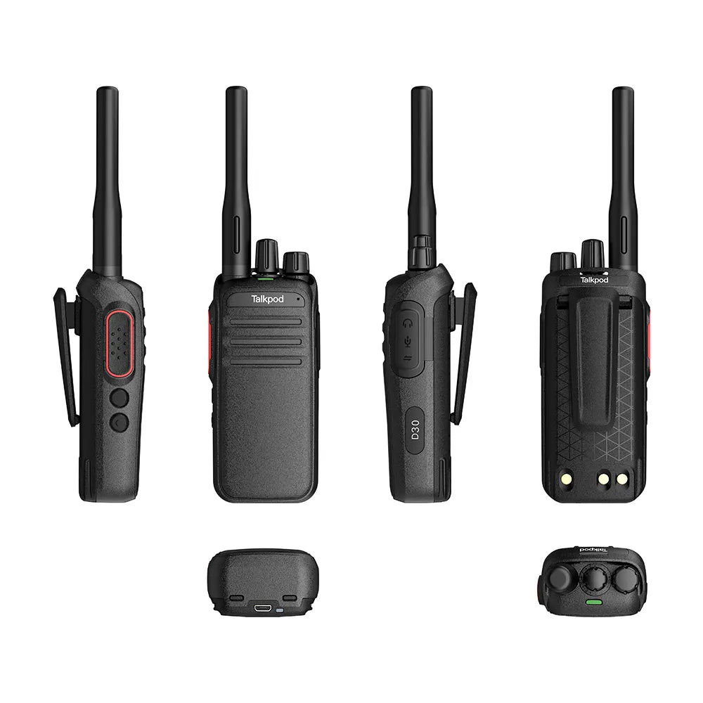 TALKPOD® D30 UHF DMR LITE DIGITAL PORTABLE RADIO