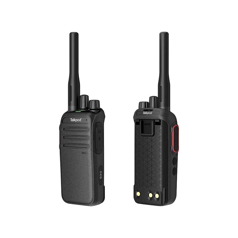TALKPOD® D30 UHF DMR LITE DIGITAL PORTABLE RADIO