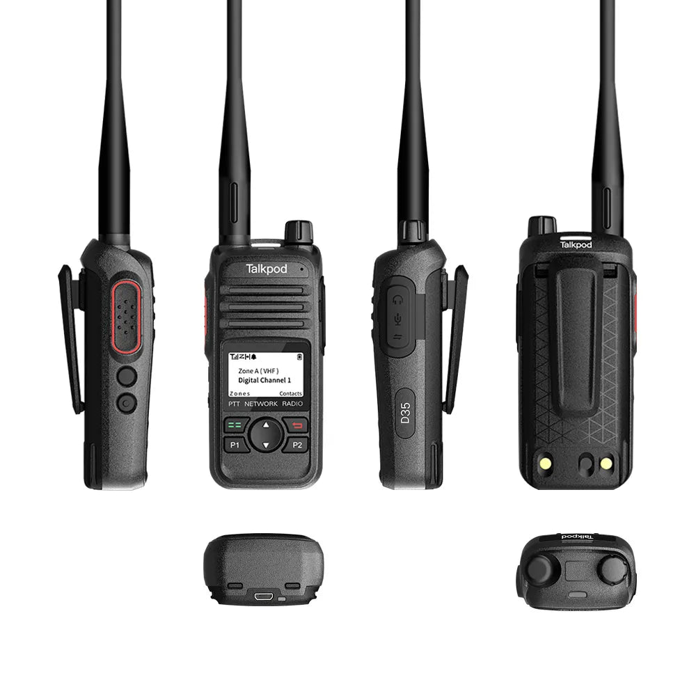 TALKPOD® D35 VHF DMR LITE DIGITAL BUSINESS RADIO