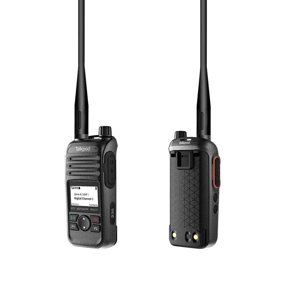 TALKPOD® D35 VHF DMR LITE DIGITAL BUSINESS RADIO