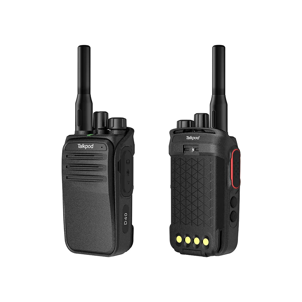 TALKPOD® D40LF DMR PMR446 LITE LICENSE-FREE DIGITAL PORTABLE RADIO