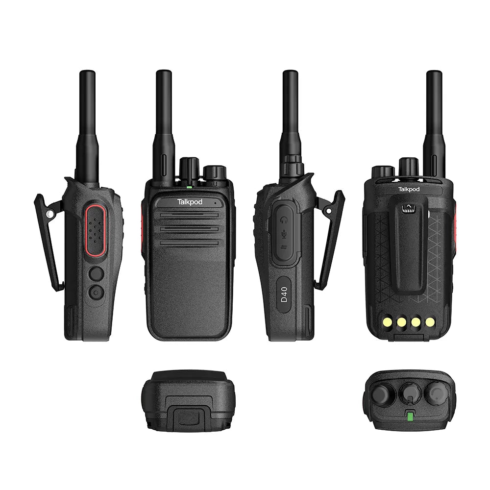 TALKPOD® D40LF DMR PMR446 LITE LICENSE-FREE DIGITAL PORTABLE RADIO