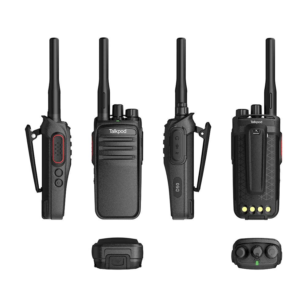 TALKPOD® D50 DMR UHF IP67 PREFESSIONAL DIGITAL PORTABLE RADIO