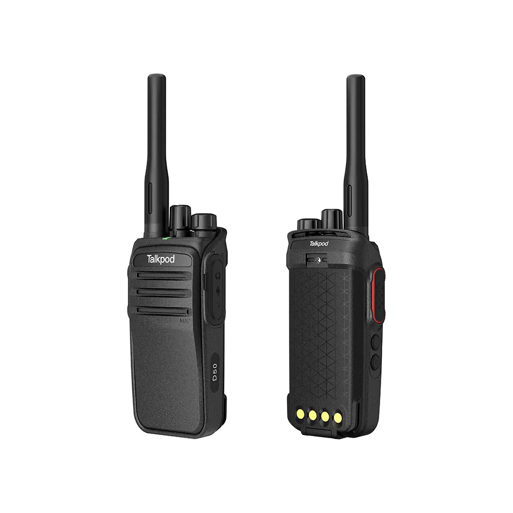 TALKPOD® D50 DMR UHF IP67 PREFESSIONAL DIGITAL PORTABLE RADIO