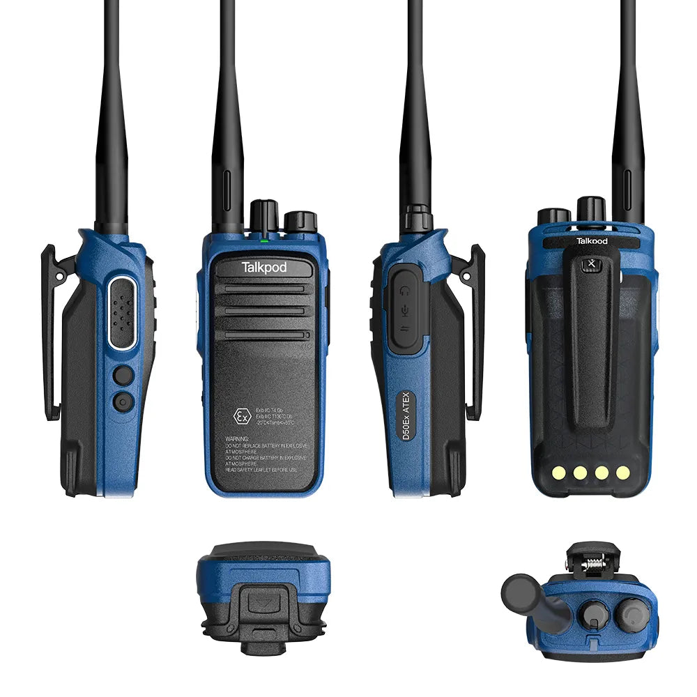 TALKPOD® DMR D50EX ATEX DIGITAL TWO-WAY RADIO