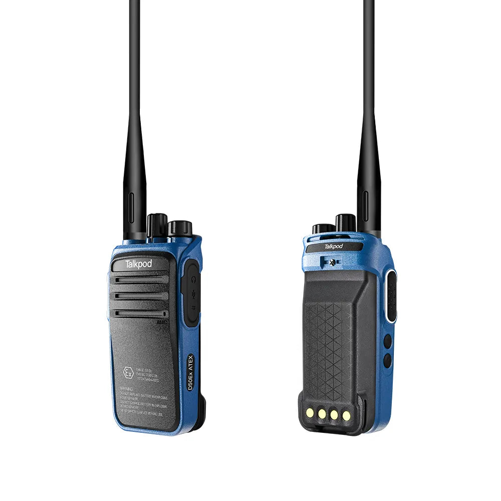 TALKPOD® DMR D50EX ATEX DIGITAL TWO-WAY RADIO