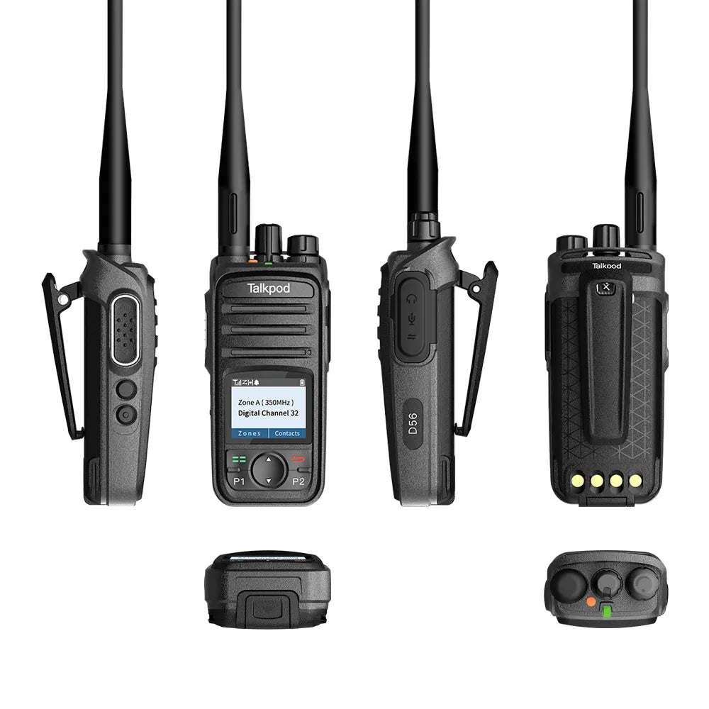 TALKPOD® D56 UHF 350MHz DIGITAL PORTABLE RADIO