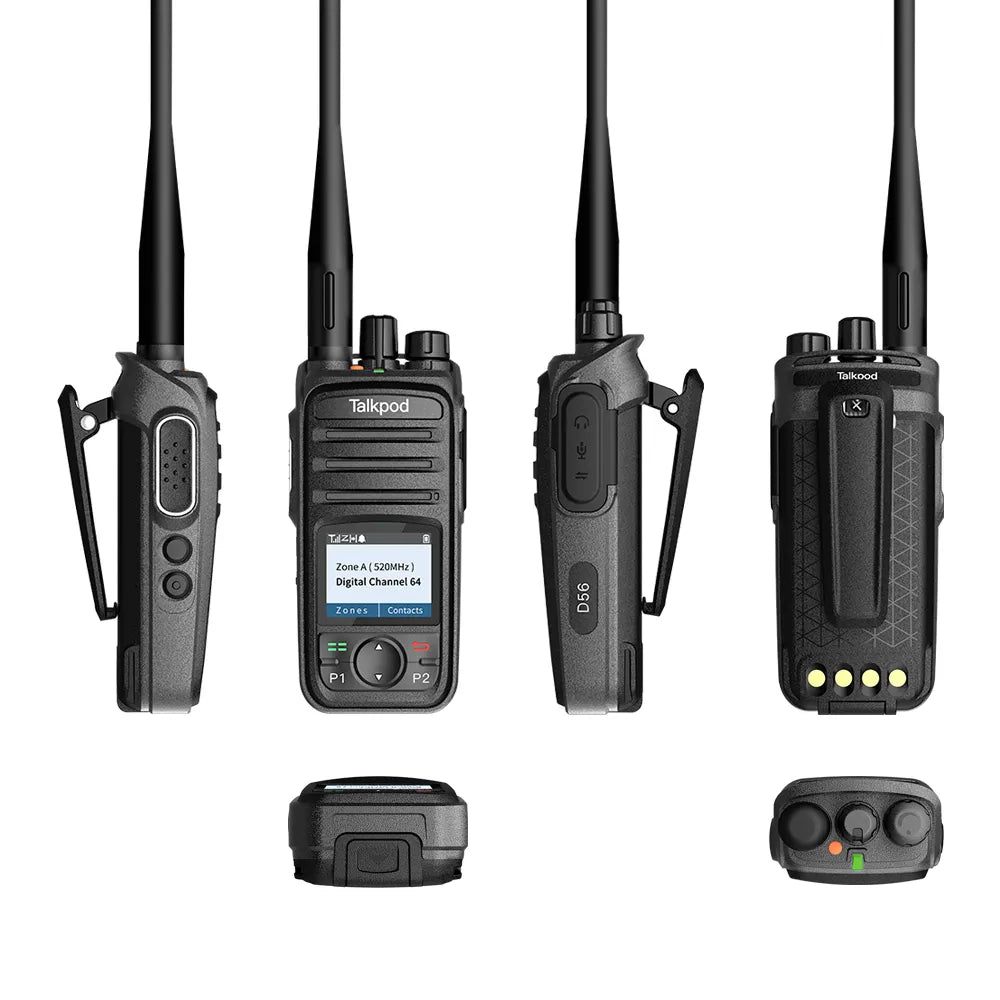 TALKPOD® D56 UHF 520MHz DIGITAL PORTABLE RADIO