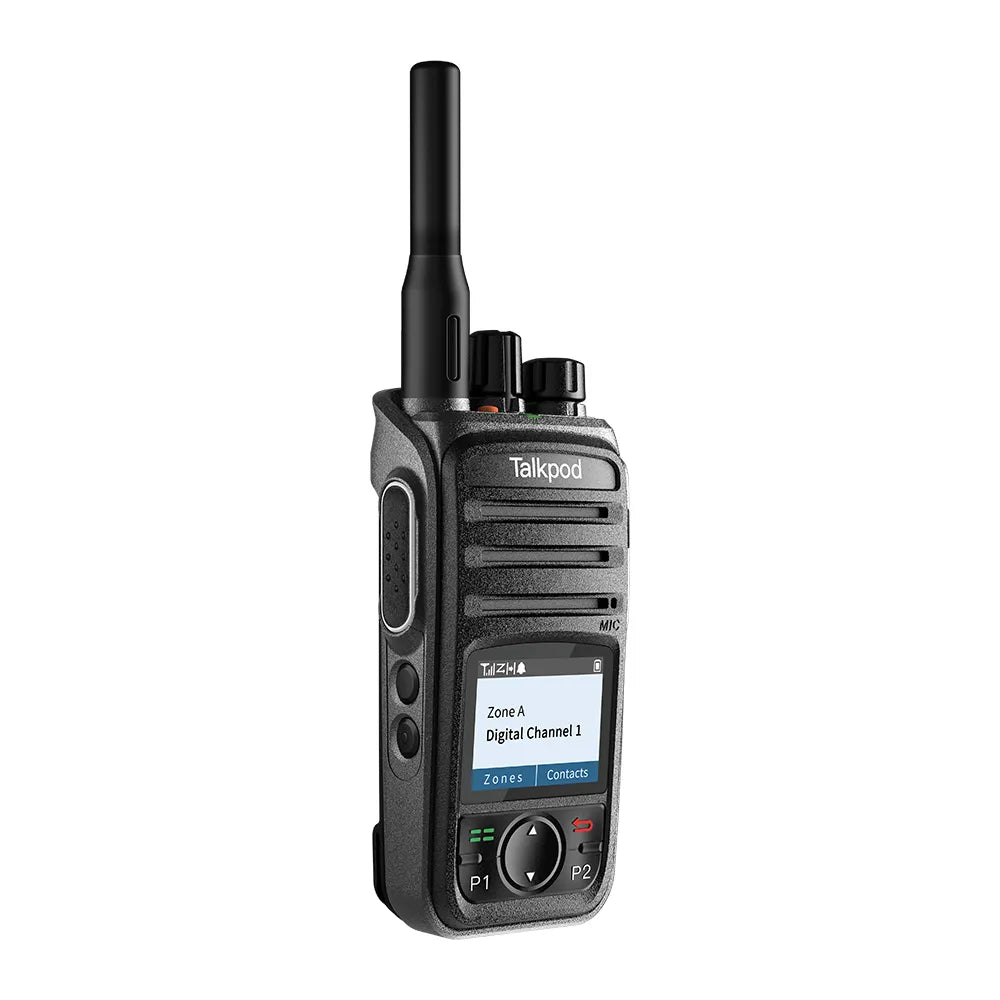 TALKPOD® D56LF DMR PMR446 LICENSE-FREE DIGITAL PORTABLE RADIO WITH 1.7 INCH LED DISPLY AND QUICK KEYPAD