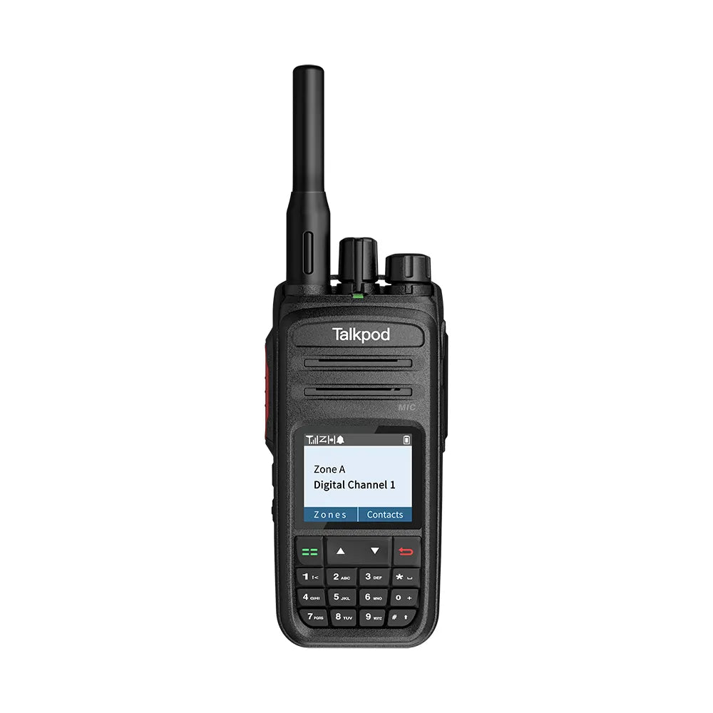 TALKPOD® D57LF DMR PMR446MHZ FULL KEYPAD DIGITAL PORTABLE RADIO UHF WITH 1.7 Inch LED DISPLY