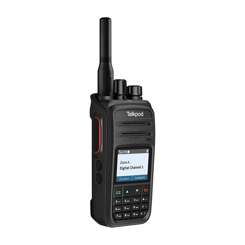 TALKPOD® D57LF DMR PMR446 LICENSE-FREE DIGITAL PORTABLE RADIO WITH 1.7 INCH LED DISPLY AND FULL KEYPAD