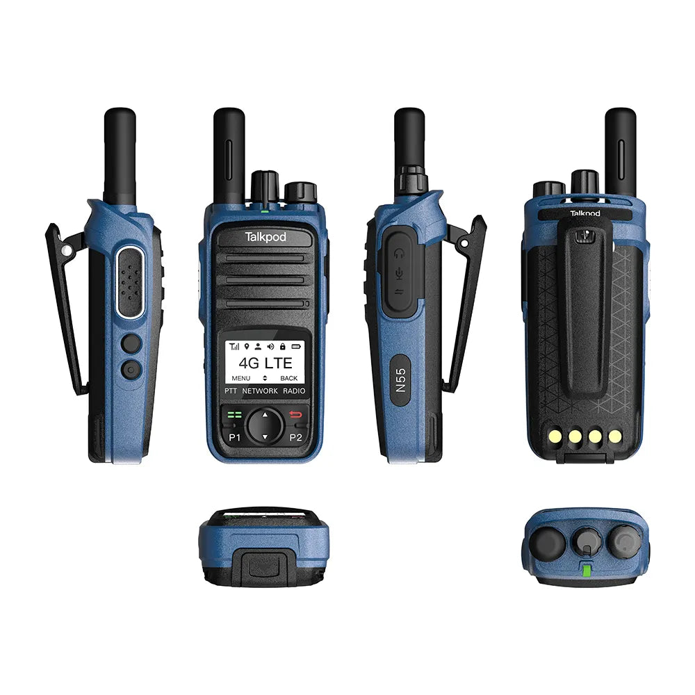 Talkpod® PoC N55 PUSH-TO-TALK TWO WAY RADIO WITH LCD DISPALY AND 6-KEYPAD