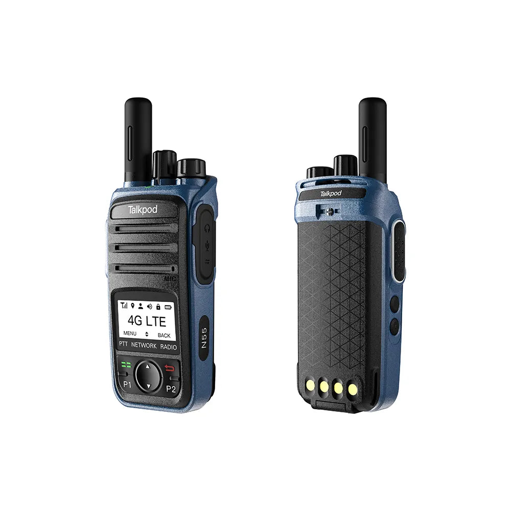 Talkpod® PoC N55 PUSH-TO-TALK TWO WAY RADIO WITH LCD DISPALY AND 6-KEYPAD