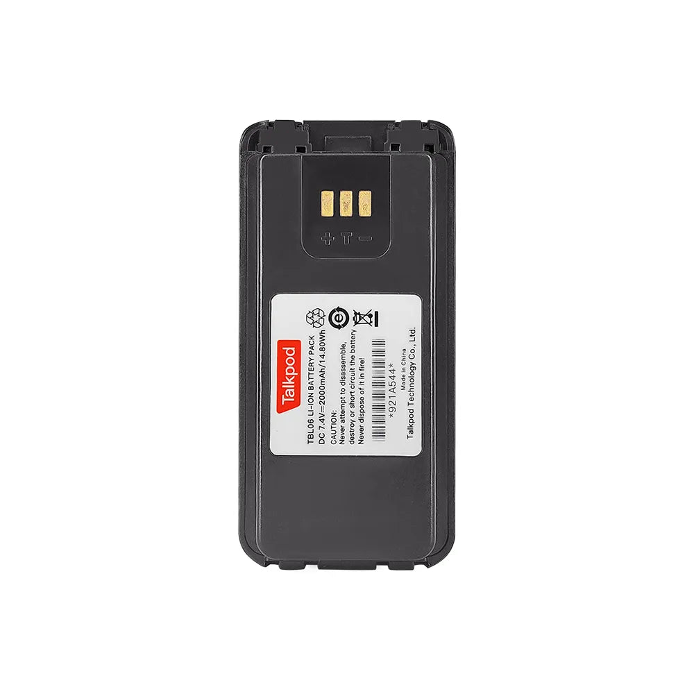 TALKPOD® TBL06 STANDARD 2000mAh LI-ION BATTERY FOR 3 SERIES