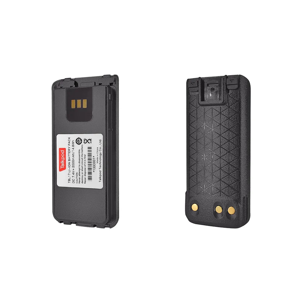 TALKPOD® TBL17 STANDARD 2000mAh LI-ION BATTERY FOR 3 SERIES