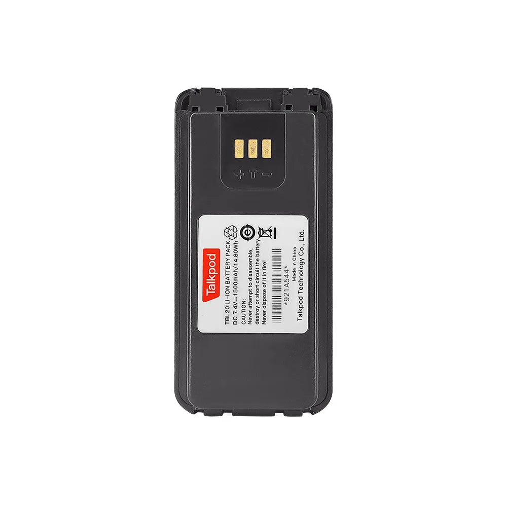 TALKPOD® TBL20 TYPE-C 1500mAh LI-ION BATTERY FOR 3 SERIES