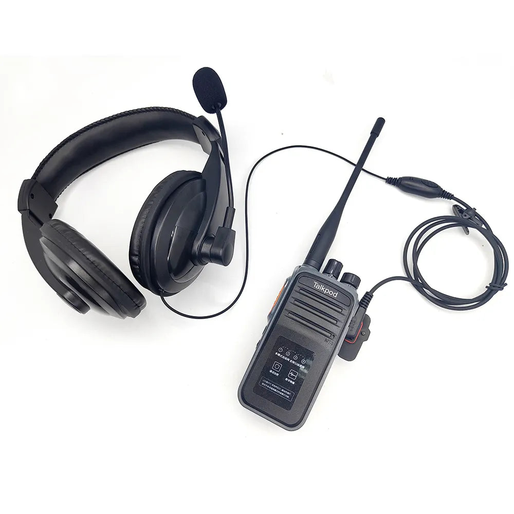 TALKPOD® TEM12 HEAVY DUTY, NOISE-CANCELING HEADSET